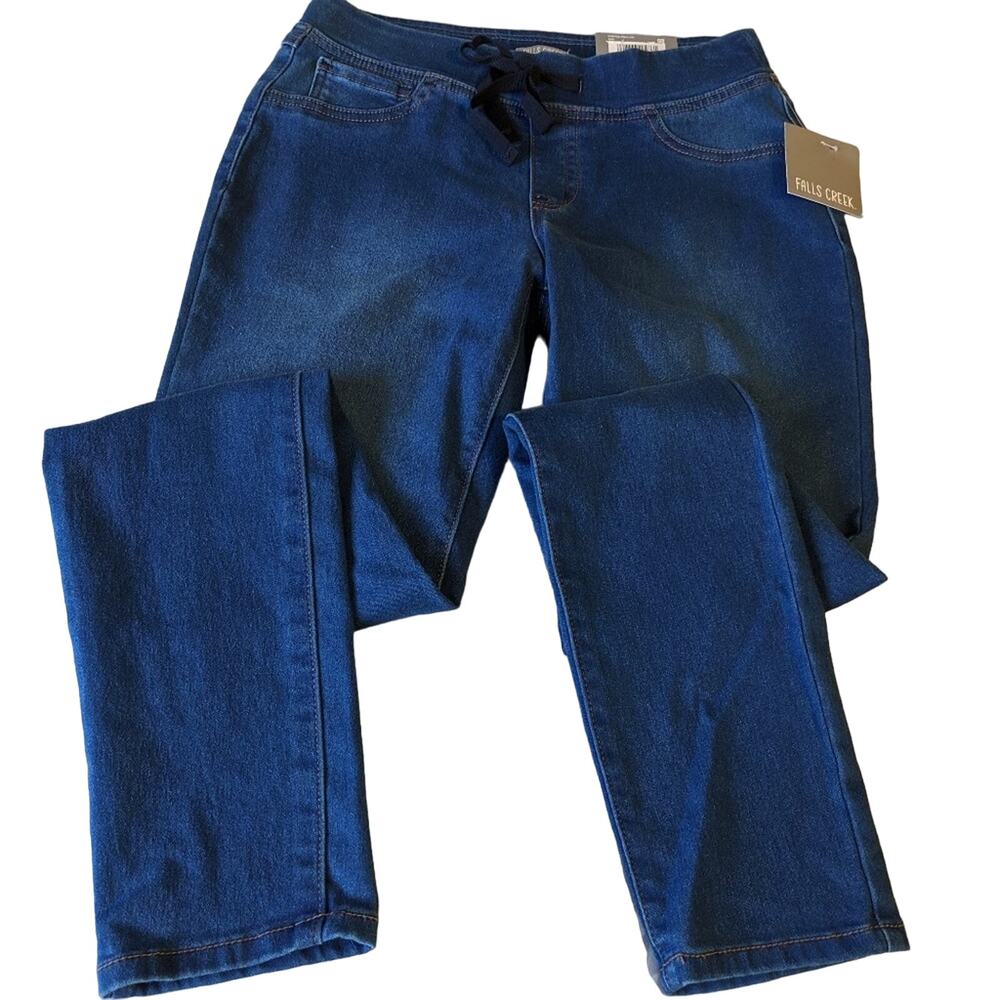 New Falls Creek Jeggings Pull Up Jeans Medium Wash Size Small